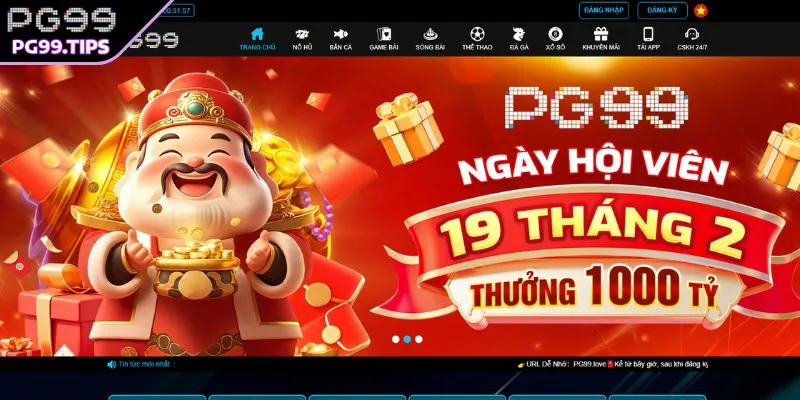 Trang web chính thức bị gián đoạn hoặc bảo trì